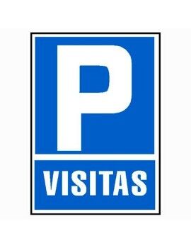 Cartel Archivo 2000 "PARKING VISITAS" PVC 210 x 297 mm