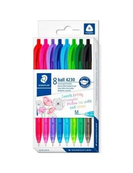 Set de Bolígrafos Staedtler 4230 M Multicolor 1 mm 8 Piezas