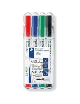 Rotuladores Staedtler LUMOCOLOR Pizarra blanca 4 Piezas