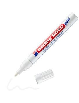 Rotulador permanente Edding 8050 Blanco 2-4 mm