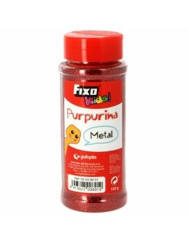 Purpurina Fixo kids! Vermelho 100 g