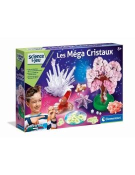 Jogo de Ciência Clementoni The Mega Crystals Francês 52490