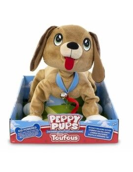 Animal de Estimação Interativo Giochi Preziosi Peppy Pops Chien Marron