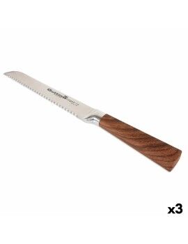 Cuchillo para Pan Quttin Legno 2.0 Madera 3 Unidades 20 cm