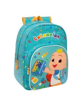 Mochila Infantil CoComelon Back to class Azul Claro (26 x 34 x 11 cm)