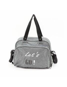 Bolso Cambiador de Pañales Baby on Board SIMPLY Lets'Go Gris