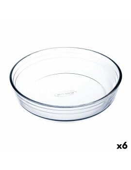 Molde para Bolos Ô Cuisine Ocuisine Vidrio Transparente Vidro Redondo 23 x 23 x 6 cm 6 Unidades