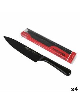 Cuchillo Chef Quttin   Titanio 20 cm (4 Unidades)