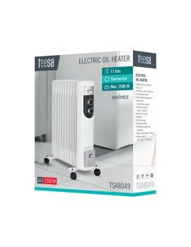 Radiador de Óleo TEESA TSA8049 Branco 2500 W