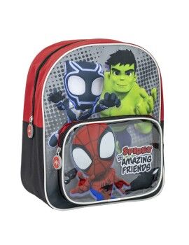 Mochila Escolar Spidey Rojo 25 x 3 x 12 cm