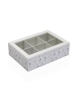 Caja para Infusiones Versa Laison Madera 17 x 7 x 24 cm