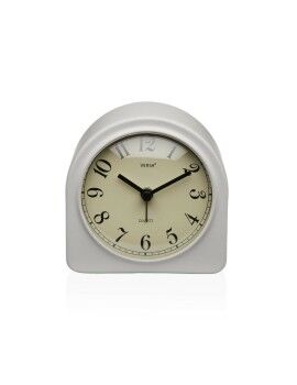 Reloj de Mesa Versa Luxa Blanco Plástico 5,8 x 10 x 10 cm