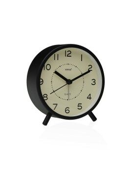 Reloj de Mesa Versa Zeal Negro Plástico 5,4 x 11,8 x 11 cm