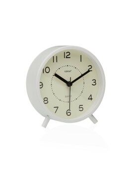 Reloj de Mesa Versa Zeal Blanco Plástico 5,4 x 11,8 x 11 cm