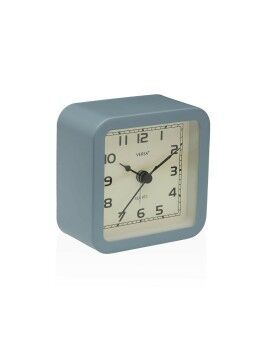 Reloj de Mesa Versa Alvo Azul Plástico 4,5 x 8,5 x 8,5 cm