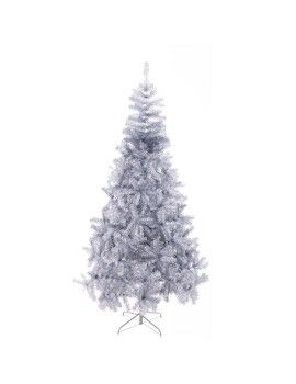 Árbol de Navidad Plateado Metal Plástico 110 x 110 x 210 cm