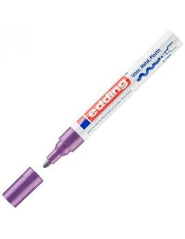 Rotulador permanente Edding Violeta 2-4 mm (10 Unidades)