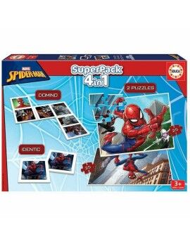 Juego Educativo Educa Superpack Spider-man Multicolor (1 Pieza)