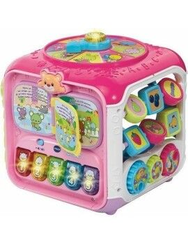 Juego Educativo Vtech Baby Super cube des découvertes rose