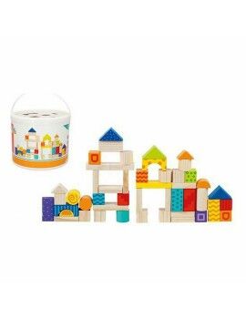 Juego de Construcción con Bloques Colorbaby