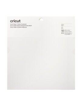 Cartulina Autoadhesiva para Plotter de corte Cricut Smrt Blanco