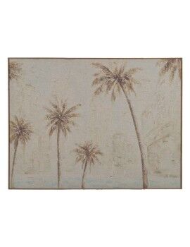 Lienzo Beige Palmeras Palmera 80 x 3,3 x 60 cm