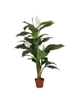 Planta Decorativa Bambú Polietileno Hierro Cemento 45 x 45 x 130 cm