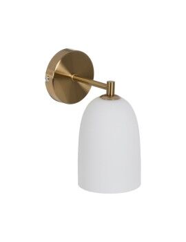 Luminária de parede Branco Dourado 60 W 19 x 12 x 23,5 cm