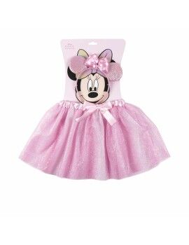 Fantasia infantil Disney Fantasia Cor de Rosa Minnie Mouse (2 Peças)