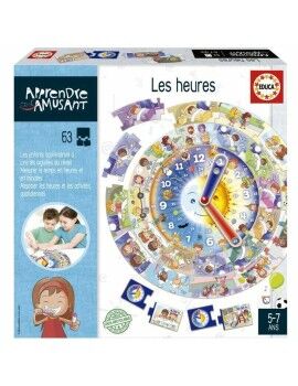 Juego Educativo Educa Les heures (FR)