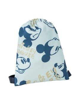 Mochila saco infantil Mickey Mouse Azul 27 x 33 cm