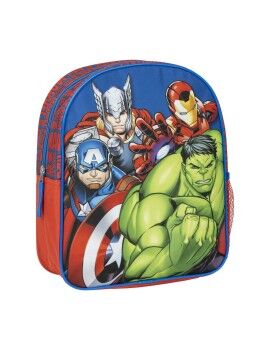 Mochila Escolar The Avengers Azul 25 x 20 x 30 cm