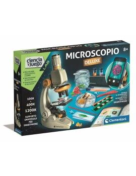 Microscopio Clementoni Smart Deluxe Infantil 45 x 37 x 7 cm