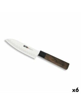 Cuchillo de Cocina Quttin Santoku Takamura 12 cm (6 Unidades)