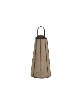 Castiçais Home ESPRIT Natural Juta Bambu 33,5 x 33,5 x 66 cm