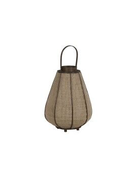 Castiçais Home ESPRIT Natural Juta Bambu 36 x 36 x 48,5 cm