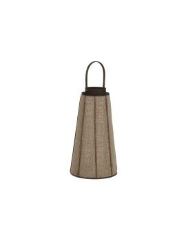 Castiçais Home ESPRIT Natural Juta Bambu 30,5 x 30,5 x 56,5 cm