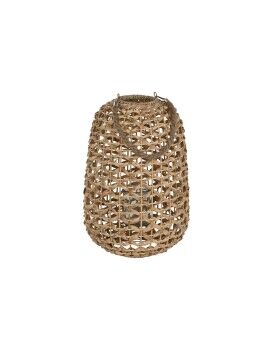 Portavelas Home ESPRIT Natural Metal 28 x 28 x 42 cm