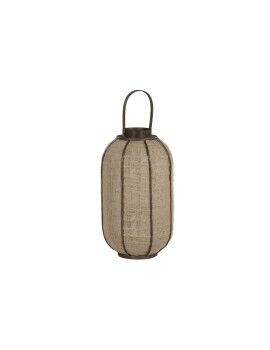 Castiçais Home ESPRIT Natural Juta Bambu 31,5 x 31,5 x 53 cm