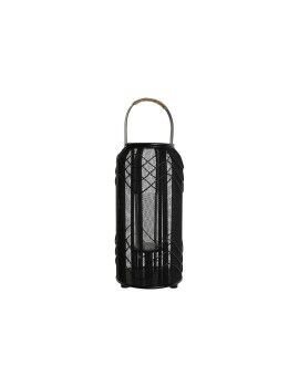 Castiçais Home ESPRIT Preto Metal 21,5 x 21,5 x 43,5 cm