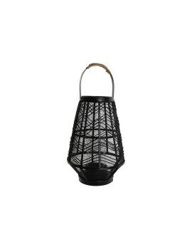 Castiçais Home ESPRIT Preto Metal 27,5 x 27,5 x 40 cm