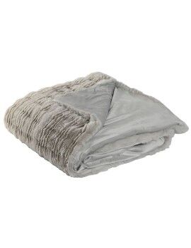 Manta Home ESPRIT Gris claro 220 x 240 x 1 cm