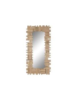 Espejo de pared Home ESPRIT Natural Troncos Bali 91 x 3 x 183 cm