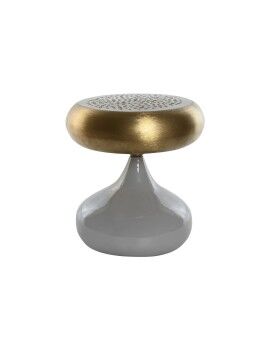 Lâmpada de mesa Home ESPRIT Cinzento Dourado Metal 4 W 220 V 36 x 36 x 37,5 cm