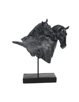 Figura Decorativa Home ESPRIT Resina Caballos 41,5 x 21,5 x 47 cm