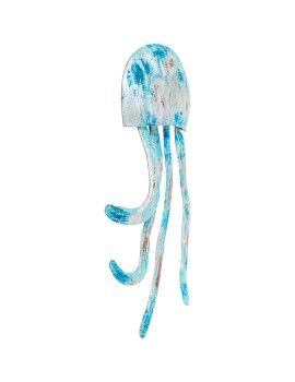 Figura Decorativa Alexandra House Living Azul Metal