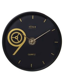 Reloj de Pared Alexandra House Living Negro Acrílico Plástico 26 x 4 x 26 cm