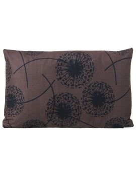 Almofada Alexandra House Living Creme Têxtil Retangular 50 x 30 cm Veludo