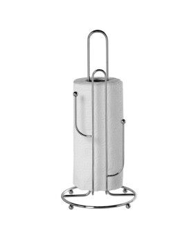 Suporte para Rolos de Papel de Cozinha Alexandra House Living Prateado Metal 15 x 34 x 15 cm Cromado