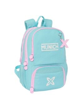 Mochila Escolar Munich Heaven Celeste 30 x 42 x 17 cm